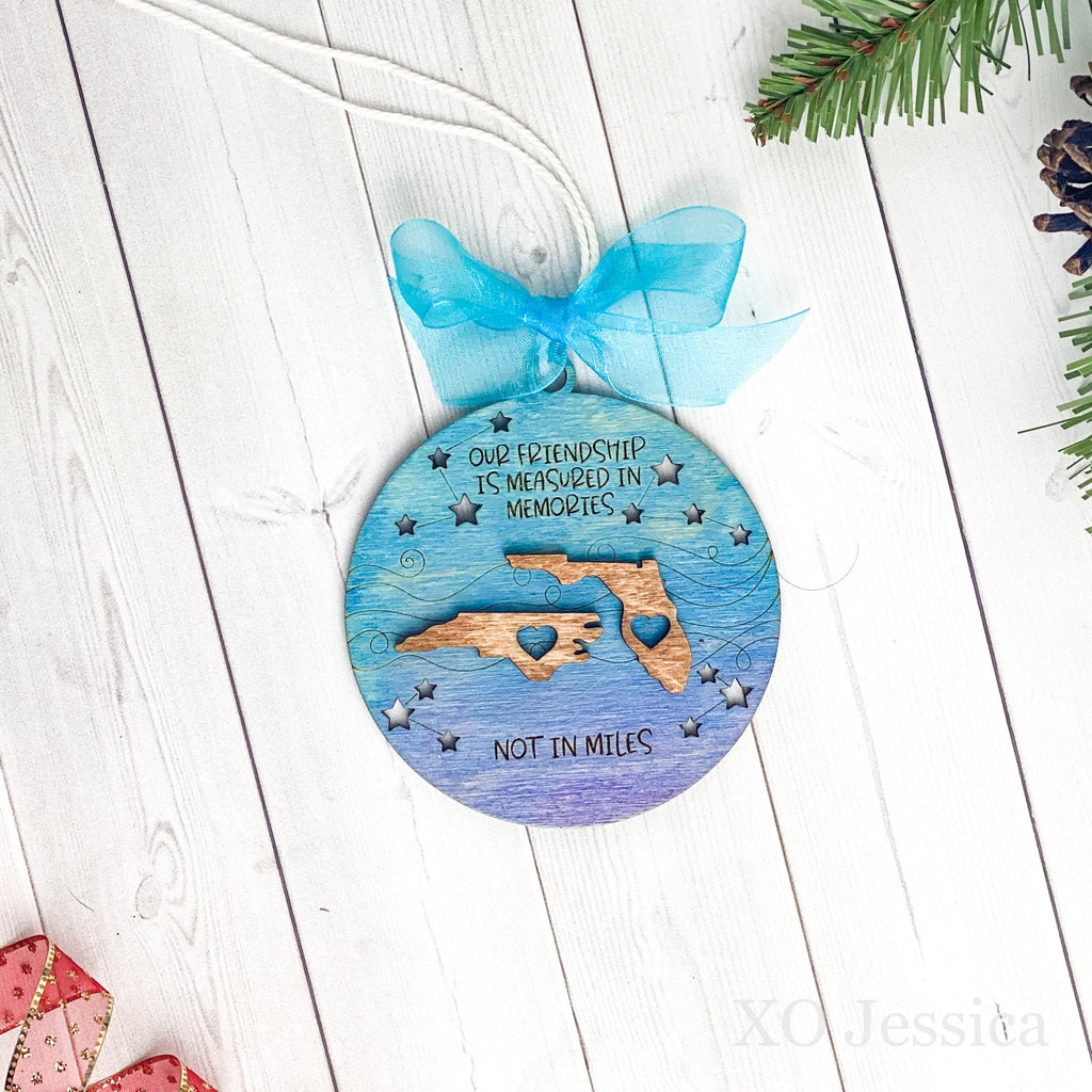 Friendship Ornament - XO Jessica