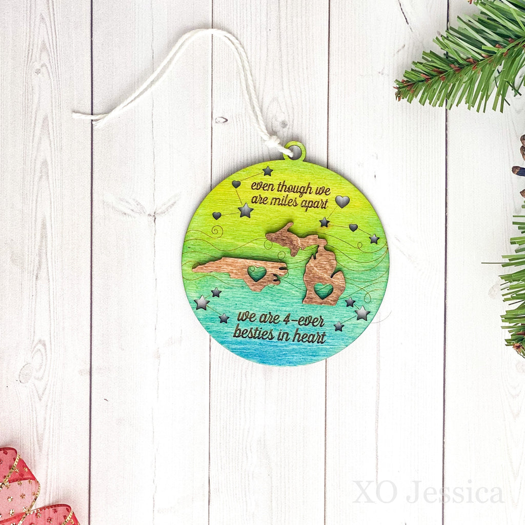 Friendship Ornament - XO Jessica