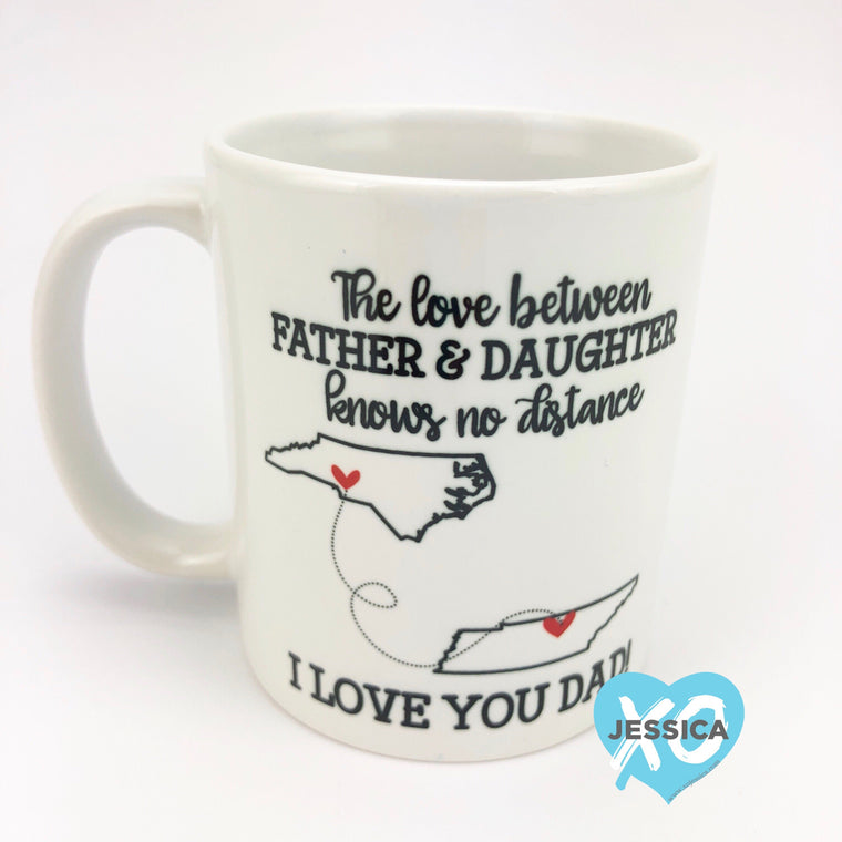 Love between...Mug - XO Jessica