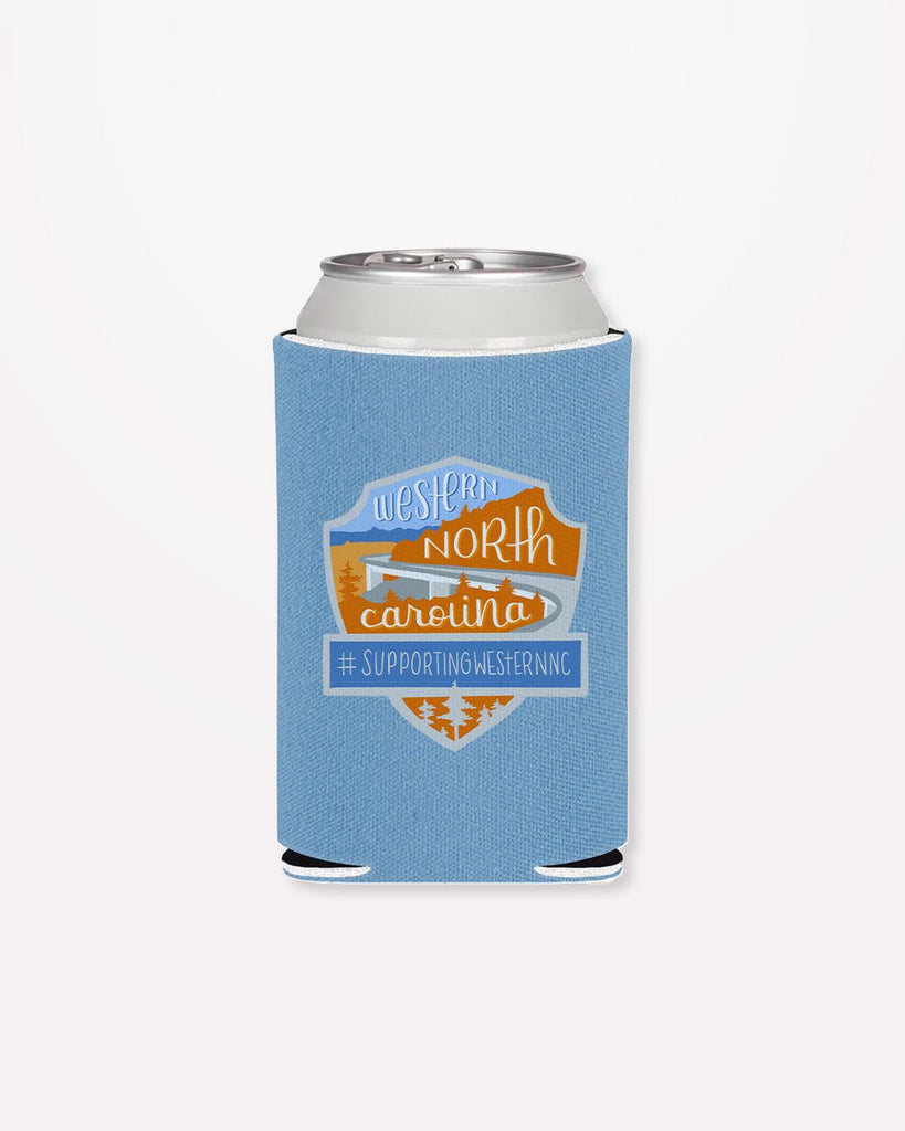 National Park Patch Design Can Cooler - XO Jessica