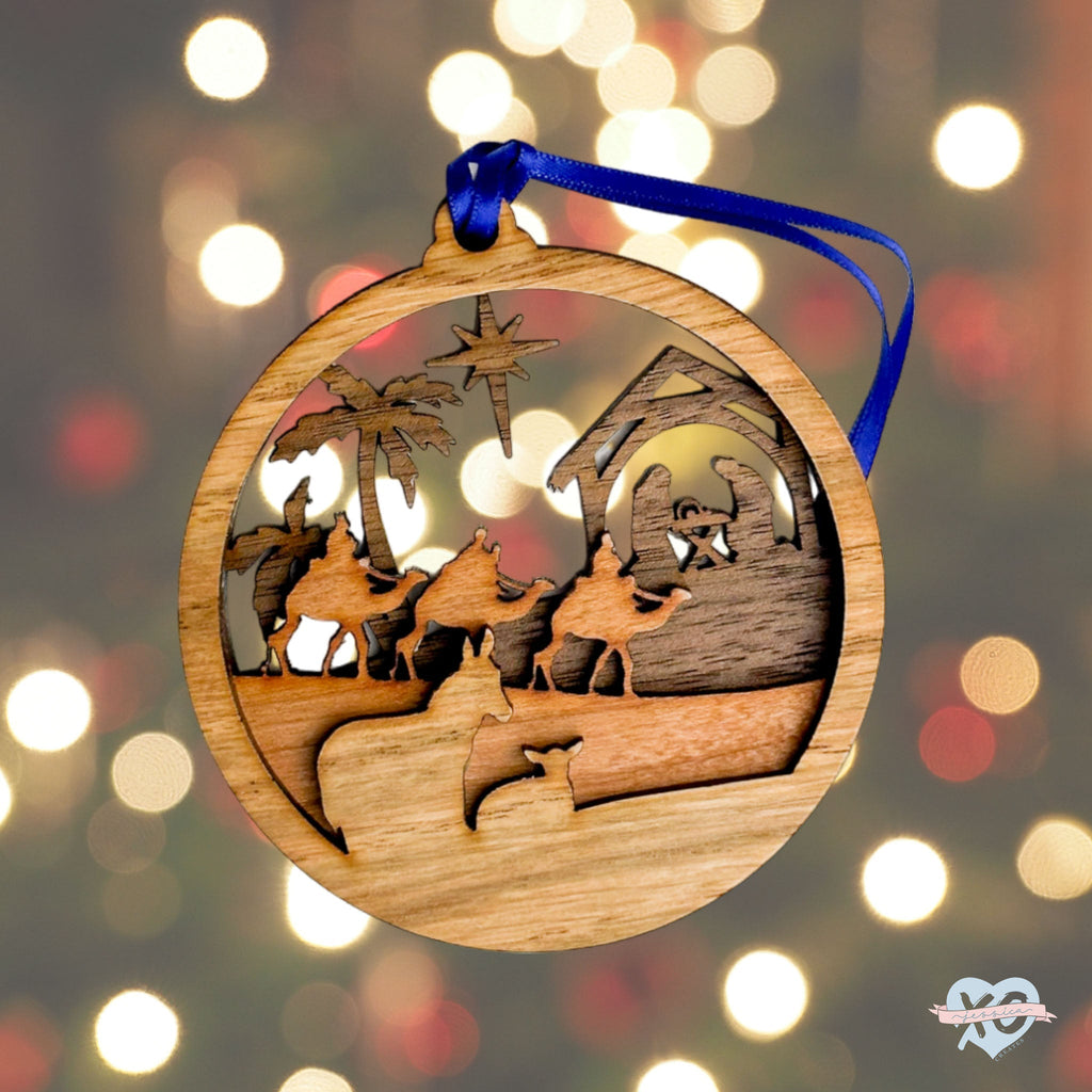 Nativity ornament - XO Jessica