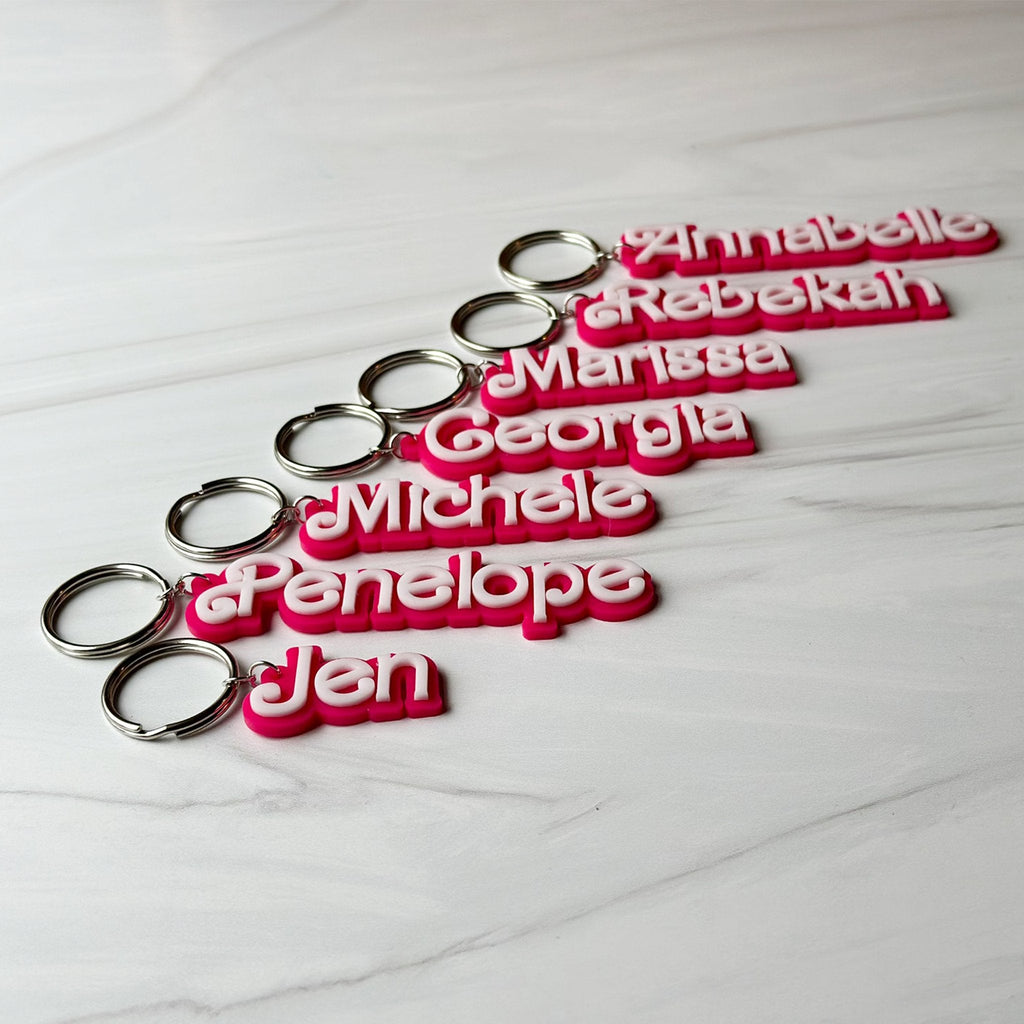 Personalized Name Keychain for a Friend - XO Jessica