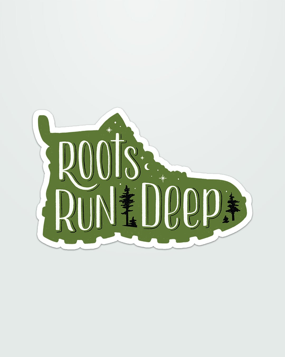 "Roots Run Deep" Design Sticker - XO Jessica