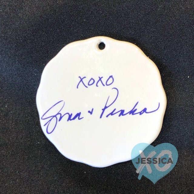 Signature Ornament - XO Jessica