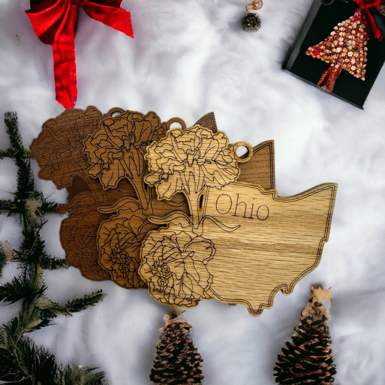 State Ornament - Nebraska to Wyoming - XO Jessica